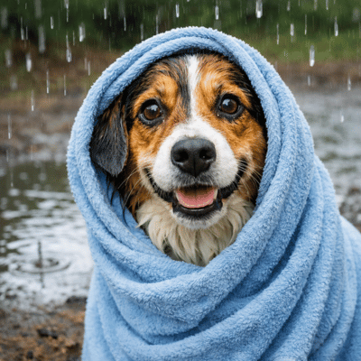 warum stinken hunde im regen
